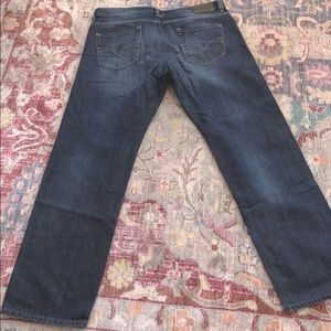 Diesel Mens Larkee Wash 801Z Denim Jeans